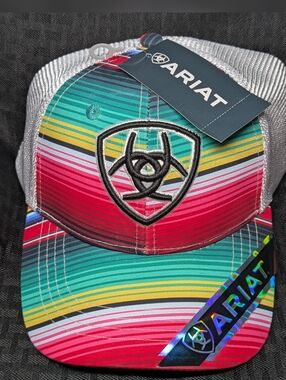 Ariat Women's Serape Striped Ball Cap.